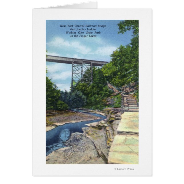 NY Central RR Bridge, Jacob's Ladder (Voorkant)