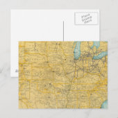 NY Centrale lijnen Briefkaart (Voorkant / Achterkant)