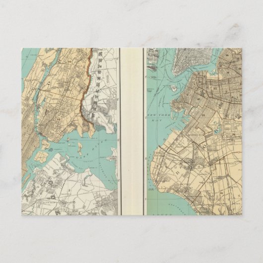 NY City, Brooklyn Briefkaart (Voorkant)