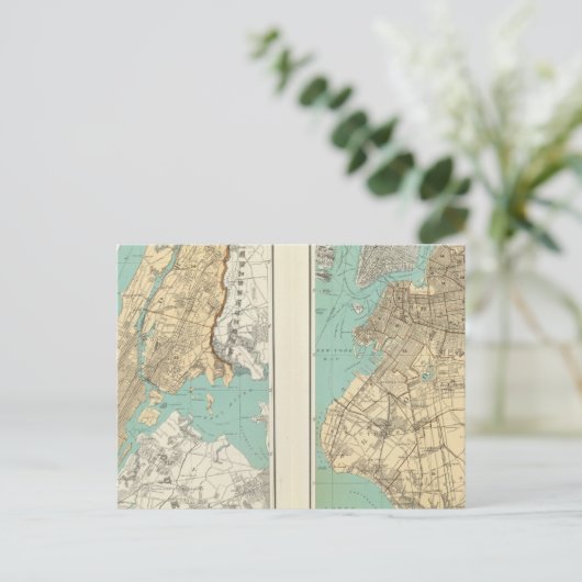 NY City, Brooklyn Briefkaart (Staand voorkant)