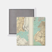 NY City, Brooklyn Magneet (Voorkant / Achterkant)