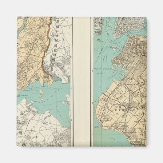 NY City, Brooklyn Magneet (Voorkant)