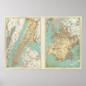 NY City, Brooklyn Poster (Voorkant)
