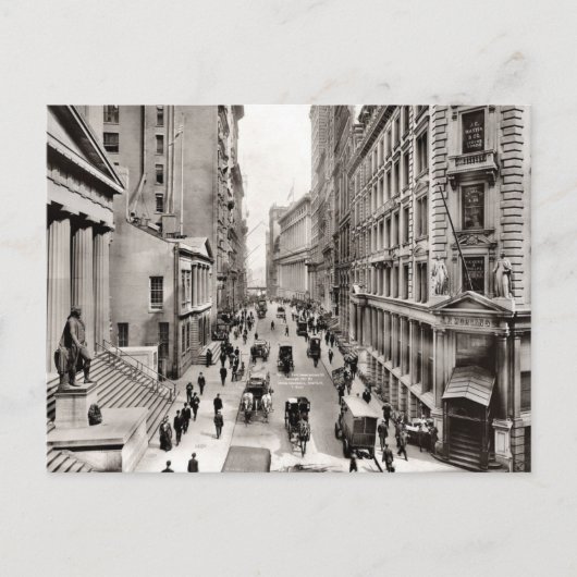 NY City Early 1900's Postcard Briefkaart (Voorkant)