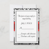 NY City Skyline BW 432 Damask RSVP 1 (Achterkant)