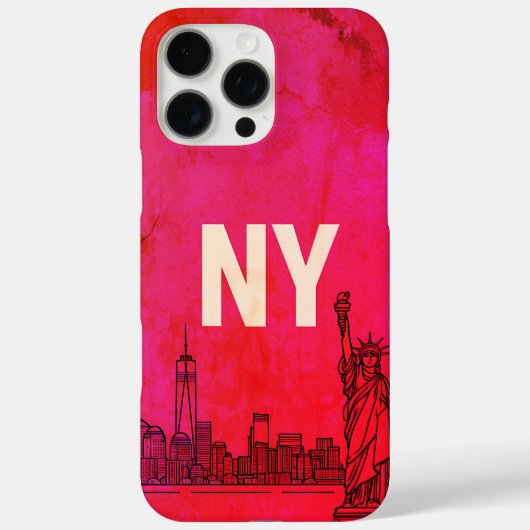 NY Core-ontwerp Case-Mate iPhone Case (Achterkant)