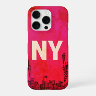 NY Core-ontwerp iPhone 16 Pro Hoesje