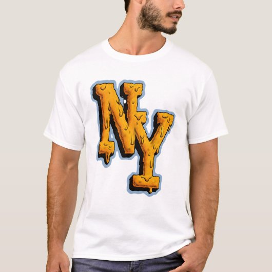 NY Drip Design – New York Streetwear T-shirt (Voorkant)