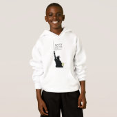 NY Fencing Statue of Liberty Kinderen Hoodie (Voorkant volledig)