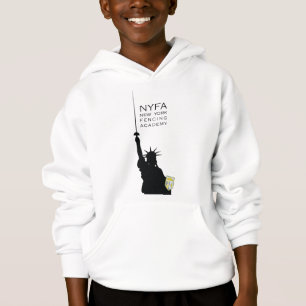 NY Fencing Statue of Liberty Kinderen Hoodie