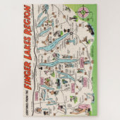 NY Finger Lakes 20x30 Puzzel Legpuzzel (Verticaal)