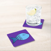 NY Fish Design Onderzetter (Insitu)