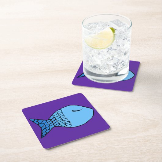 NY Fish Design Onderzetter (Insitu)