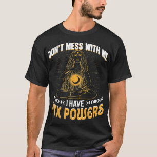 Ny Goddess van de nacht heb ik Ny Mawers Greek Lif T-shirt