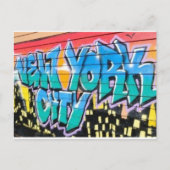 ny graffiti briefkaart (Voorkant)