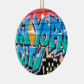 ny graffiti keramisch ornament (Rechts)