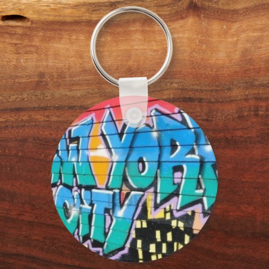 ny graffiti sleutelhanger (Voorkant)