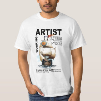NY Grafische artiesten Geleid Shirt 11a