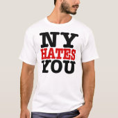 NY Hates You t-shirt (Voorkant)