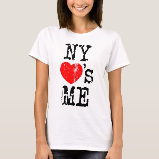 NY houdt van me T-shirt (Voorkant)
