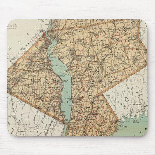 NY, Kings, Queens, Richmond, Rockland Muismat (Voorkant)