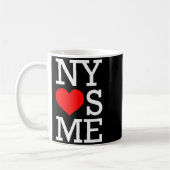 Ny Loves Me Funny I Heart New York  Koffiemok (Links)