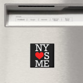 Ny Loves Me Funny I Heart New York  Magneet (Insitu (Vaatwasser))