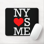 Ny Loves Me Funny I Heart New York  Muismat (Met muis)