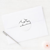 NY Monster Ronde Sticker (Envelop)