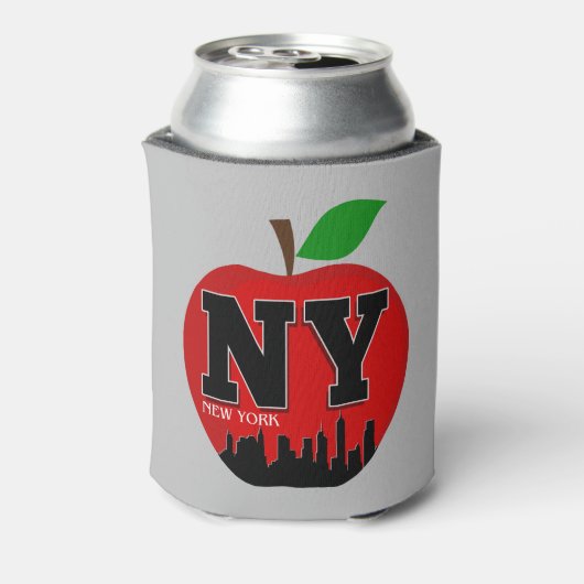 NY NEW YORK DE GROEDE APPEL BLIKJESKOELER (Blikje Achterkant)