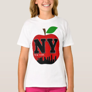 NY NEW YORK DE GROEDE APPEL T-SHIRT