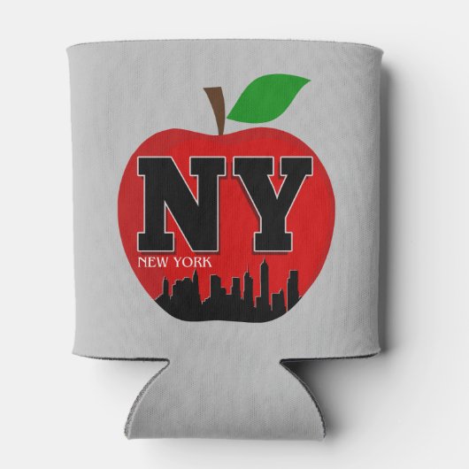 NY NEW YORK DE GROTE APPEL BLIKJESKOELER (Achterkant)