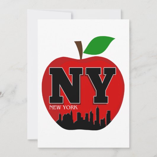 NY NEW YORK DE GROTE APPEL KAART (Voorkant)