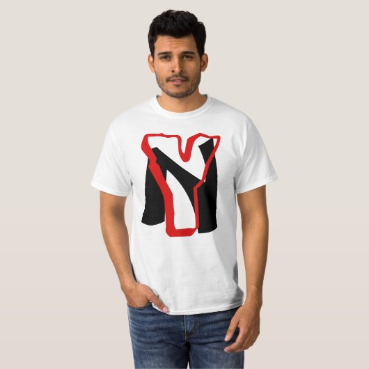 NY (New York) T-shirt (Voorkant volledig)