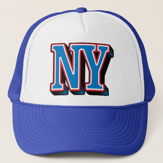 NY New York Trucker Hat Pet (Voorkant)