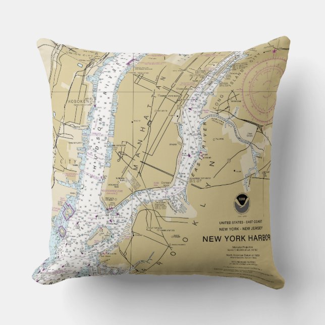 NY_Newyorkhaven Kussen (Voorkant)