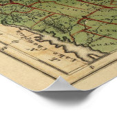 NY, NJ, Pa, Del, Md Poster (Hoek)