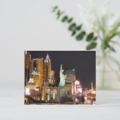 NY, NY - Vegas Briefkaart (Staand voorkant)