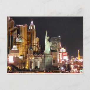 NY, NY - Vegas Briefkaart