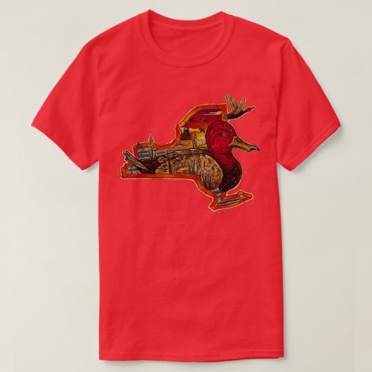 NY Redhead Duck T-shirt (Design voorkant)