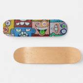 NY-skateboard voor straatkunst Persoonlijk Skateboard (Horizontaal)