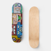 NY-skateboard voor straatkunst Persoonlijk Skateboard (Voorkant)