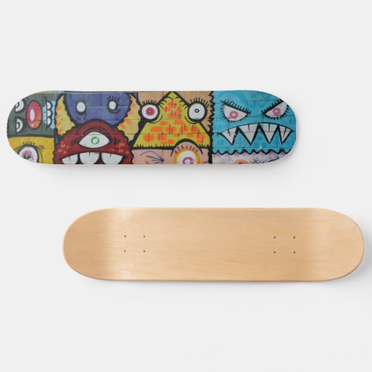 NY-skateboard voor straatkunst Persoonlijk Skateboard (Horizontaal)