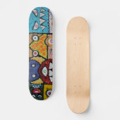 NY-skateboard voor straatkunst Persoonlijk Skateboard (Voorkant)