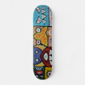 NY-skateboard voor straatkunst Persoonlijk Skateboard (Voorkant)