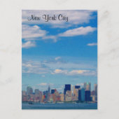 ny skyline briefkaart (Voorkant)