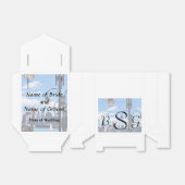 NY - Skyline gezien van het vrijheidspark Bedankdoosjes (Uitgevouwen)