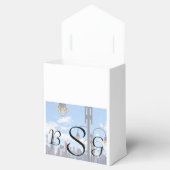 NY - Skyline gezien van het vrijheidspark Bedankdoosjes (Geopend)