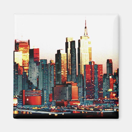 NY Skyline Magnet (Voorkant)