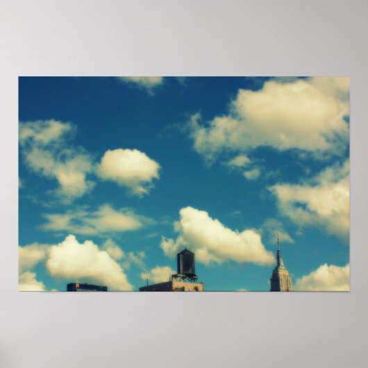 NY Skyline Poster (Voorkant)